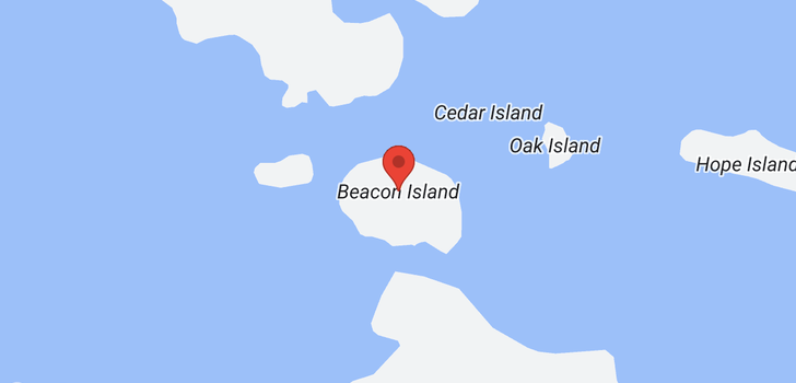 map of 5 BEACON ISLAND